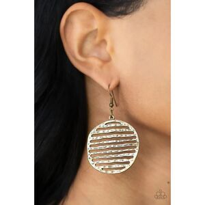 Sunrise Stunner Brass Earrings (28)